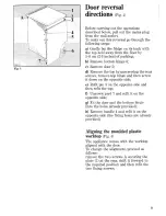 Предварительный просмотр 9 страницы Zanussi DR 56/L Instructions For Use Manual