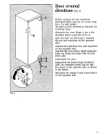 Предварительный просмотр 9 страницы Zanussi DR 83/L Instructions For Use Manual