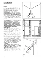 Предварительный просмотр 4 страницы Zanussi DR 85/L Instructions For Use Manual