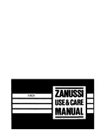 Zanussi DR25 Use And Care Manual предпросмотр