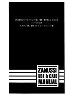 Zanussi DS 10 Instructions For Use Manual preview