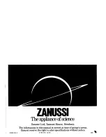 Preview for 24 page of Zanussi DVi 42 Use And Care Instruction