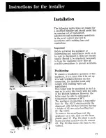 Предварительный просмотр 17 страницы Zanussi EC 31 Instruction Booklet