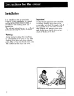 Preview for 4 page of Zanussi EC28 Instructions For Use Manual