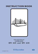 Zanussi EFI 625 Instruction Book предпросмотр