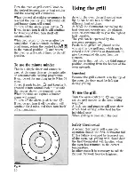 Предварительный просмотр 10 страницы Zanussi FB 513 Instructions For Use Manual