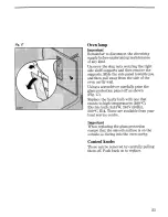 Preview for 25 page of Zanussi FBI 533/31 B Instruction Booklet