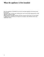 Предварительный просмотр 8 страницы Zanussi FBI 534/31 W Instructions For Use Manual