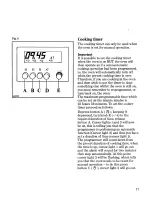 Preview for 17 page of Zanussi FBI 534/31 W Instructions For Use Manual