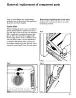 Предварительный просмотр 21 страницы Zanussi FBI 534/31 W Instructions For Use Manual