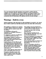 Preview for 3 page of Zanussi FBI 573 B Instructions For Use And Care Manual