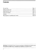 Preview for 4 page of Zanussi FBI 573 B Instructions For Use And Care Manual