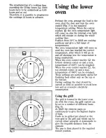 Предварительный просмотр 13 страницы Zanussi FM 15 Instructions For Use And Care Manual