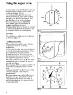 Предварительный просмотр 10 страницы Zanussi FM 16 Instructions For Use And Care Manual