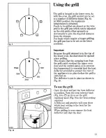 Предварительный просмотр 13 страницы Zanussi FM 16 Instructions For Use And Care Manual