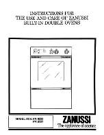 Zanussi FM 5232 Instructions For Use Manual preview