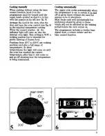 Предварительный просмотр 11 страницы Zanussi FM 55 Instructions For Use Manual