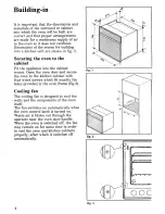 Preview for 4 page of Zanussi FM6 User Instructions