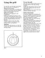 Preview for 9 page of Zanussi FM6 User Instructions