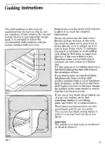Предварительный просмотр 11 страницы Zanussi GC 18 B Instructions For The Use And Care