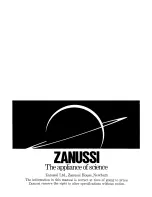 Предварительный просмотр 27 страницы Zanussi GC 5601 Instructions For Use Manual