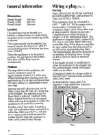 Предварительный просмотр 6 страницы Zanussi GC9502 Instruction Booklet