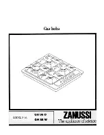 Zanussi GH 88 B Instruction Manual preview