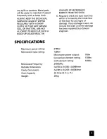 Preview for 9 page of Zanussi MCE975 Instructions For Use And Care Manual