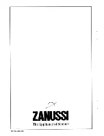 Предварительный просмотр 24 страницы Zanussi ME965 Instructions For Use And Care Manual