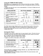 Предварительный просмотр 14 страницы Zanussi MGE1255B Instructions For Use And Care Manual