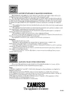 Preview for 28 page of Zanussi MW 2732 Instructions For Use Manual