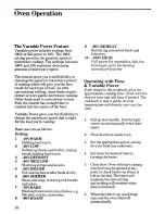 Preview for 10 page of Zanussi MW522D Instructions For Use And Care Manual