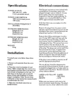 Preview for 5 page of Zanussi MW632 Instructions For Use And Care Manual