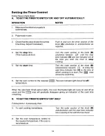 Preview for 16 page of Zanussi SC9412 Instructions For The Use And Care