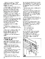 Предварительный просмотр 26 страницы Zanussi Z 70 VS Use And Care Instructions Manual