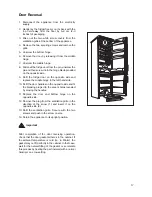 Preview for 17 page of Zanussi Z 98/4 W Instruction Book