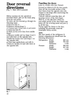 Предварительный просмотр 10 страницы Zanussi Z20/9 Instructions For Use Manual