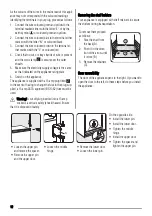 Предварительный просмотр 12 страницы Zanussi ZBB 7266 User Manual