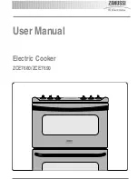 Zanussi ZCE 7690 User Manual предпросмотр