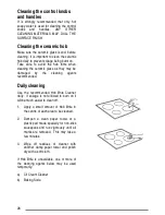 Предварительный просмотр 28 страницы Zanussi ZCE 7690 User Manual