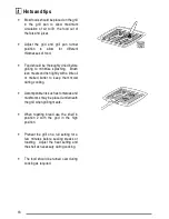 Предварительный просмотр 16 страницы Zanussi ZCG7680 User Manual