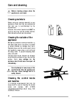 Предварительный просмотр 26 страницы Zanussi ZCG7680 User Manual