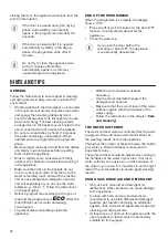 Preview for 12 page of Zanussi ZDF26004XA User Manual