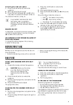 Preview for 9 page of Zanussi ZDP7203PZ User Manual