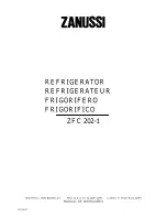 Preview for 1 page of Zanussi ZFC202-1 Instruction Booklet