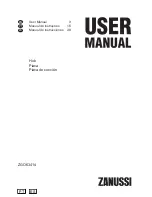 Zanussi ZGO63414 Manual preview