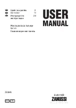 Zanussi ZGS 645 User Manual preview