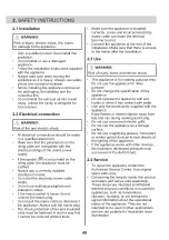 Preview for 49 page of Zanussi ZHB90460XA User Manual