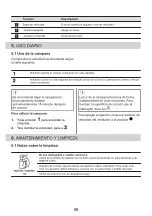 Preview for 59 page of Zanussi ZHB90460XA User Manual