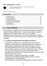 Preview for 63 page of Zanussi ZHB90460XA User Manual